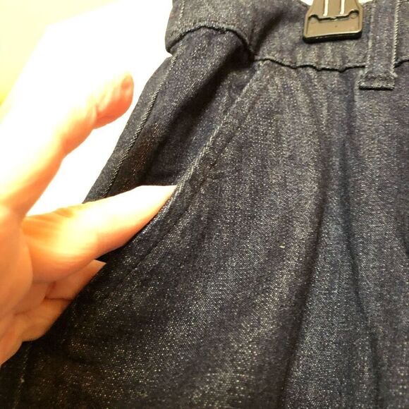 KAREN SCOTT - NWT - L Sz 16 Petite Comfort Waist Capri Jeans in Dark Wash - Picture 5 of 16